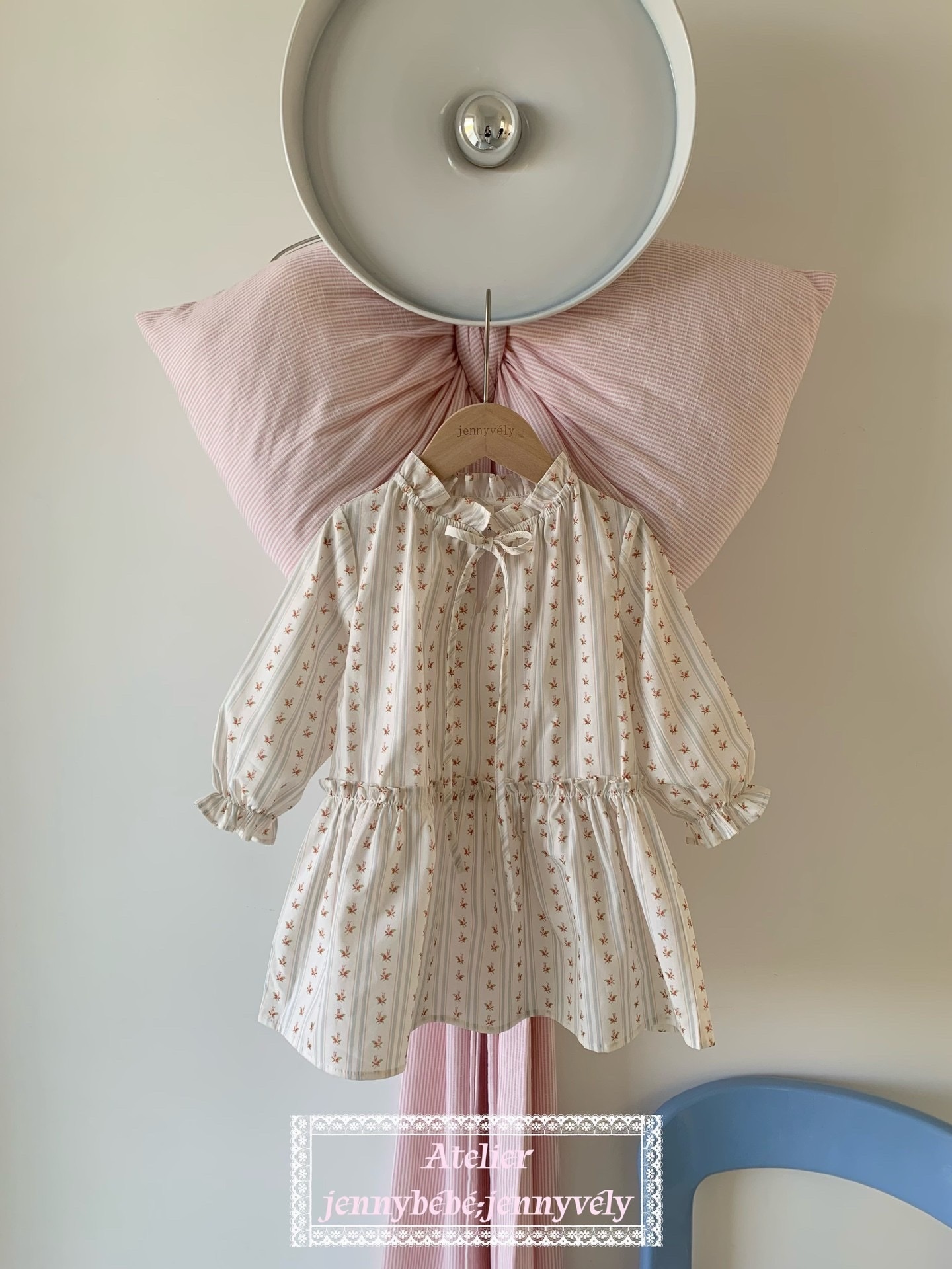 姐妹裝_優雅碎花包屁衣/洋裝