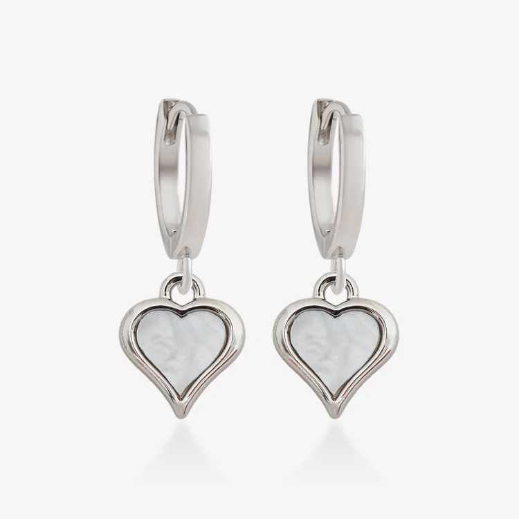 經典愛心．吊飾耳環