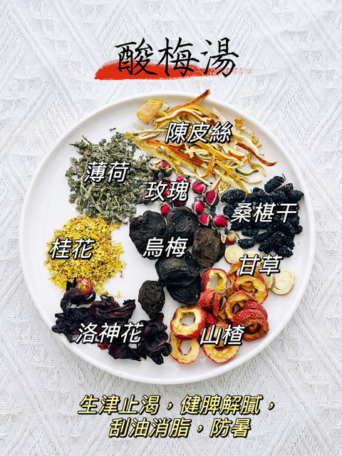 消暑酸甜酸梅湯（👨‍👩‍👧‍👦家庭保健湯包） -2500297