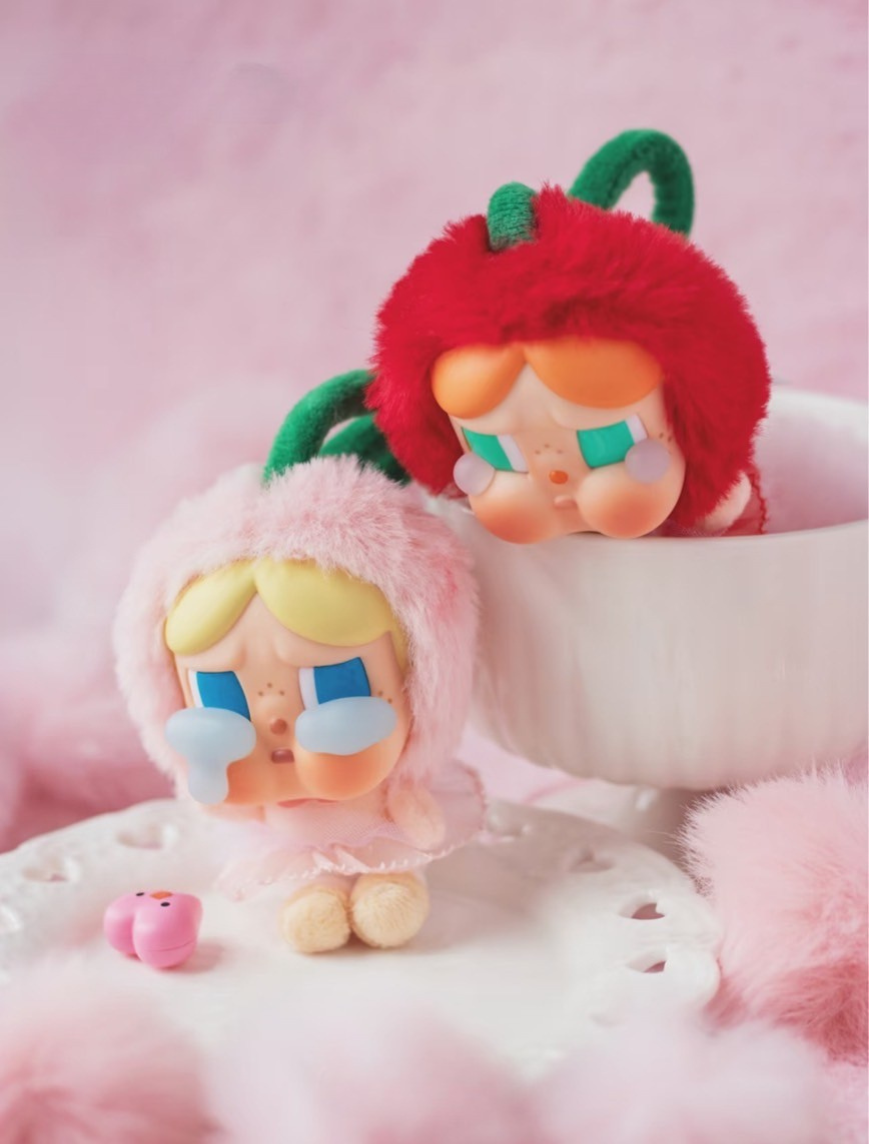 <情人節限定💘> Pop Mart Cry Baby 哭娃 愛神的眼淚系列 吊飾 鑰匙圈 櫻桃 糖膠 吊卡