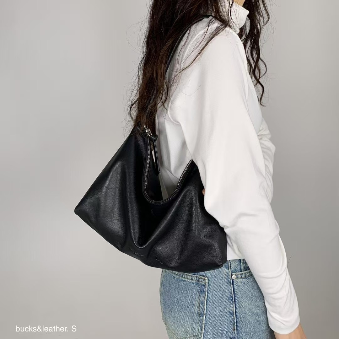 「2025新款」 bucks & leather 羊皮/牛皮單肩包 S號 中款