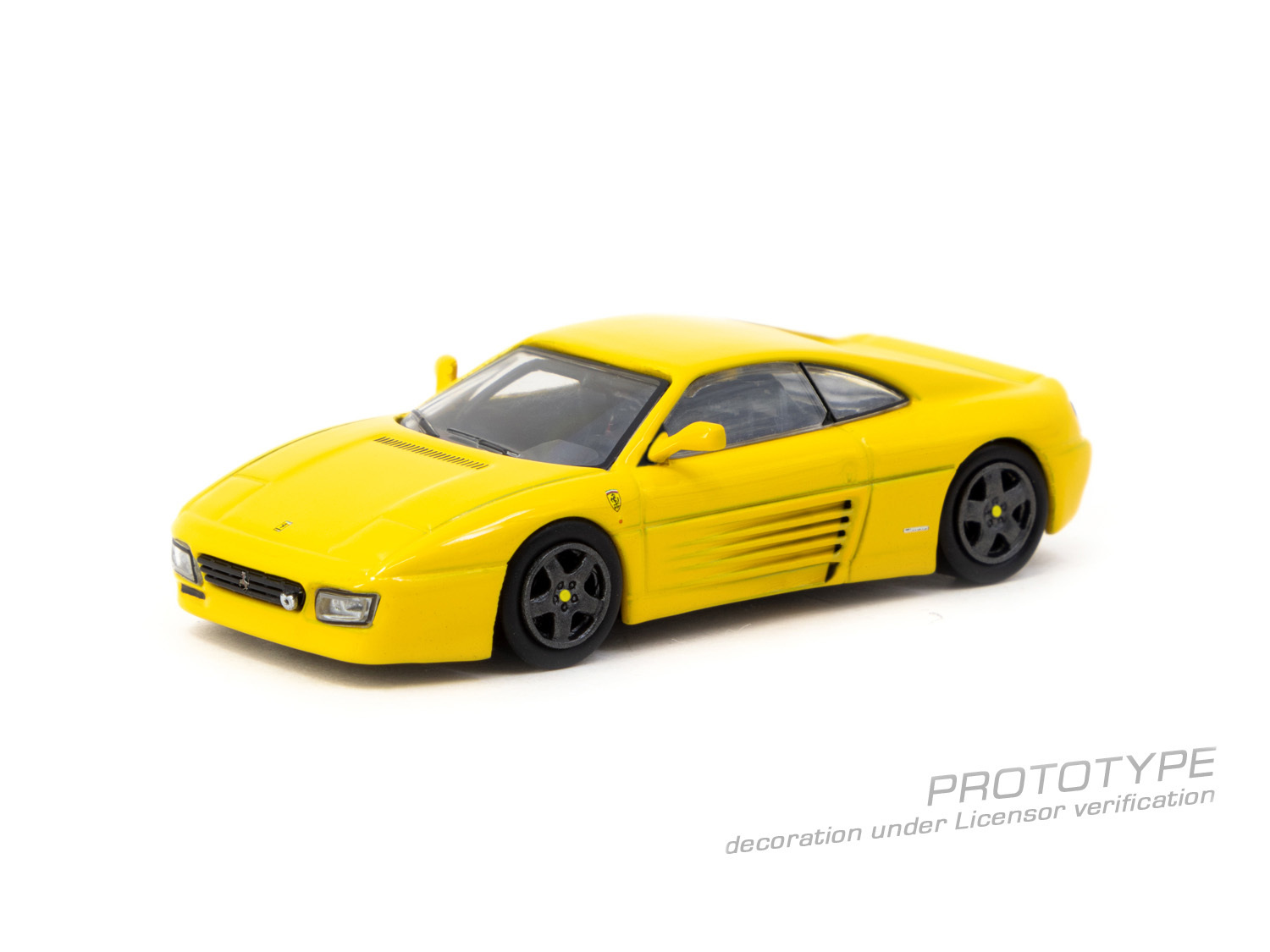 Tarmac Works Ferrari 348 Challenge - Yellow