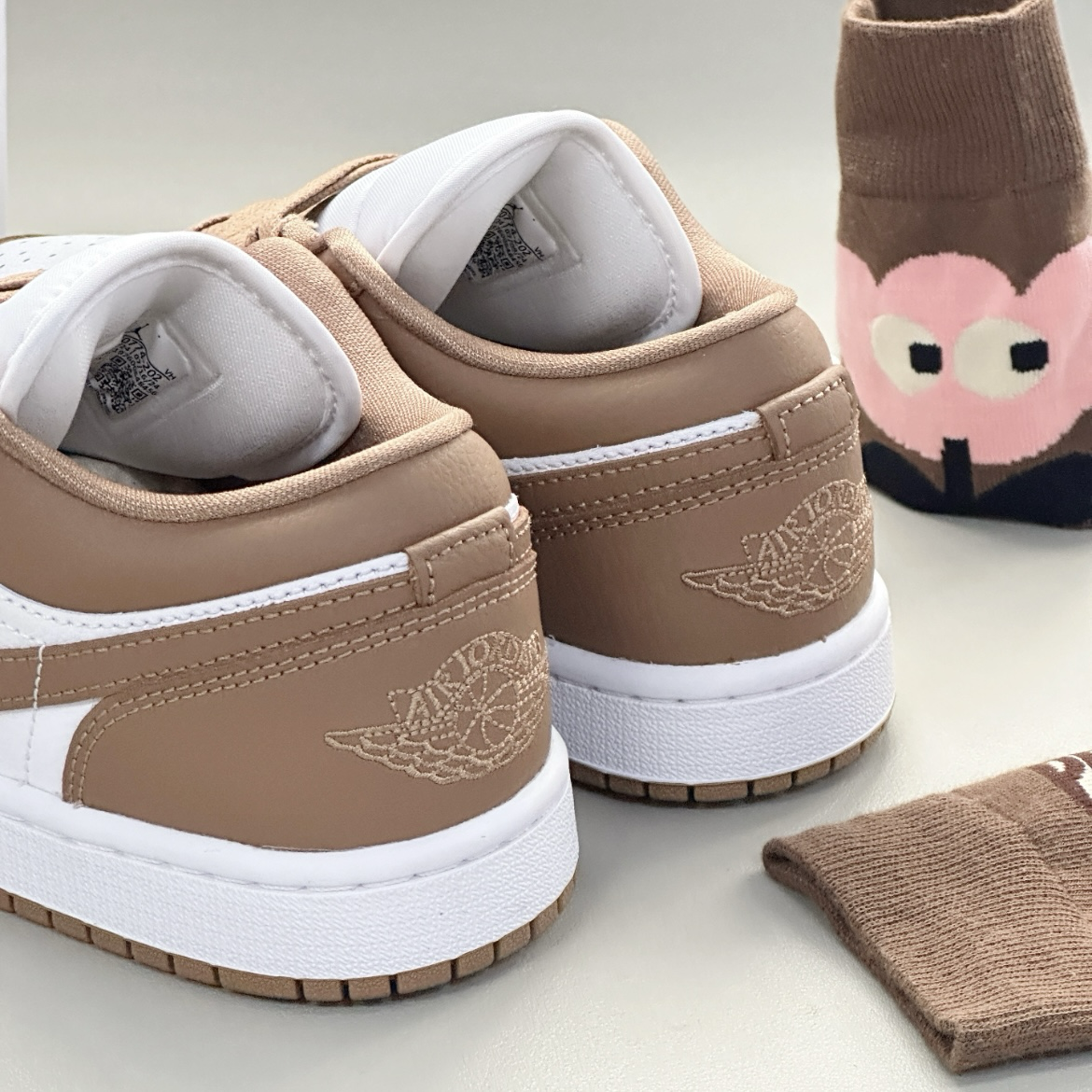 Nike Air Jordan 1 Low Archaeo Brown 白棕 可可棕 咖啡色 AJ 喬丹 低筒休閒鞋