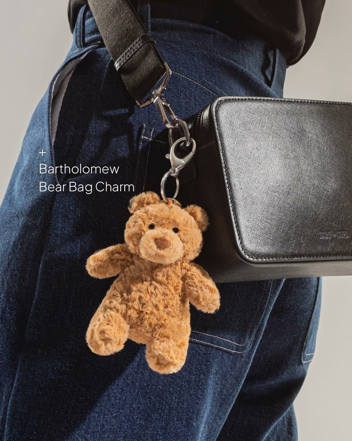 Jellycat - Bartholomew Bear Bag Charm