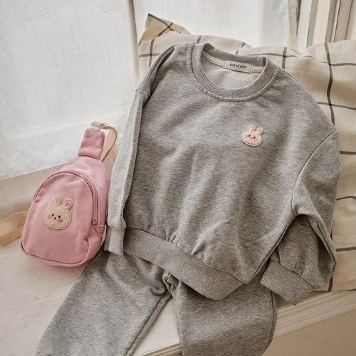 25S/S DTD休閒登園look~春款衛衣上下套裝