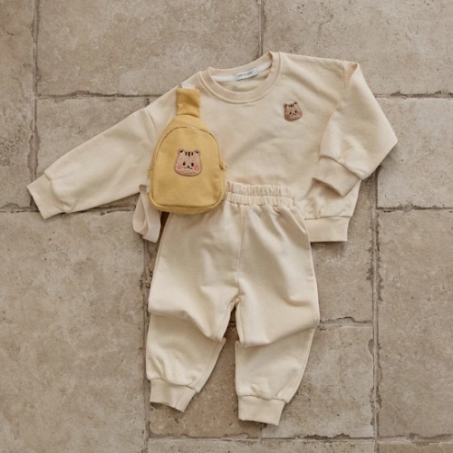 25S/S DTD休閒登園look~春款衛衣上下套裝