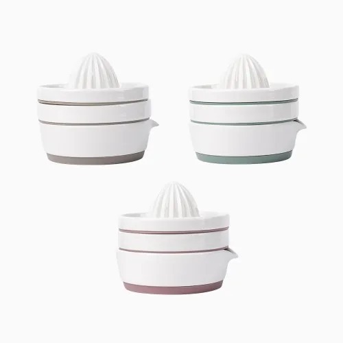 白土陶瓷研磨碗三件套