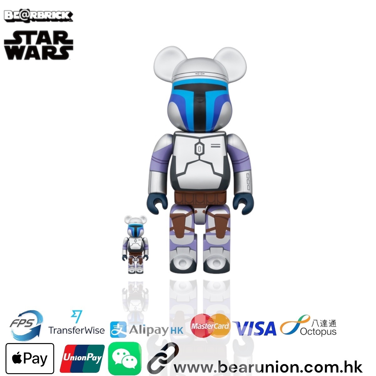 🎏預訂🎏Bearbrick 400% 100% JANGO FETT Geonosis