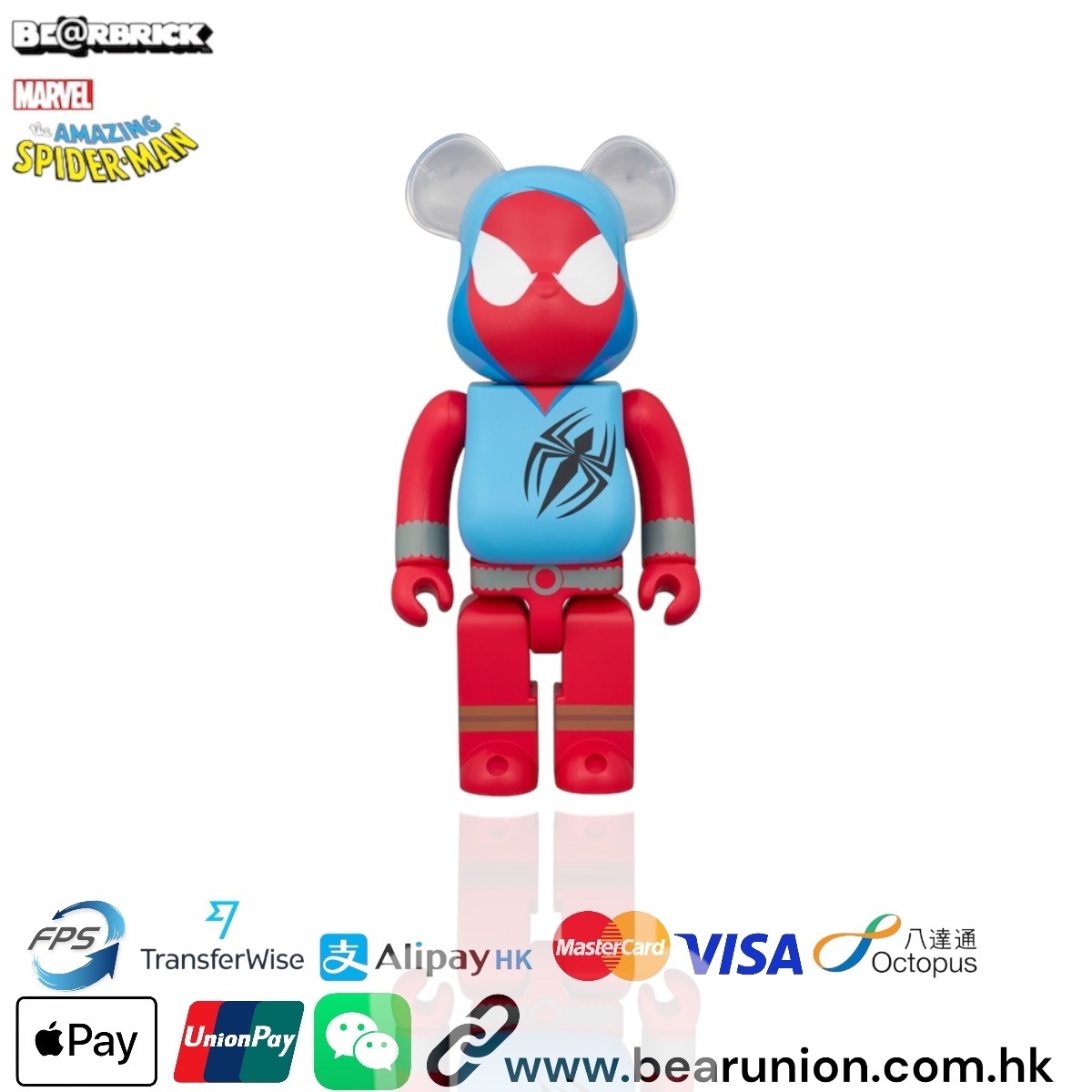 🎏預訂🎏Bearbrick 400% SCARLET SPIDER