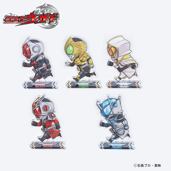 233739 Pbandai 預訂 2025/9月 仮面ライダーウィザード 走るデフォルメシリーズ アクリルスタンド