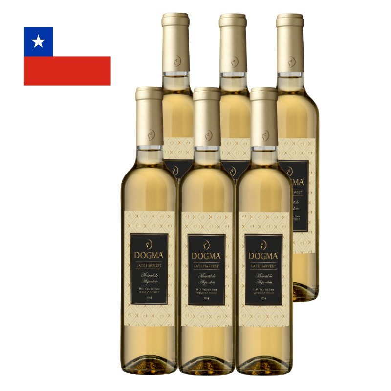 Dogma 德格瑪 晚收麝香葡萄甜白酒 木塞 2024 500ml (6 Bottles) [7804321099292_2024-6]