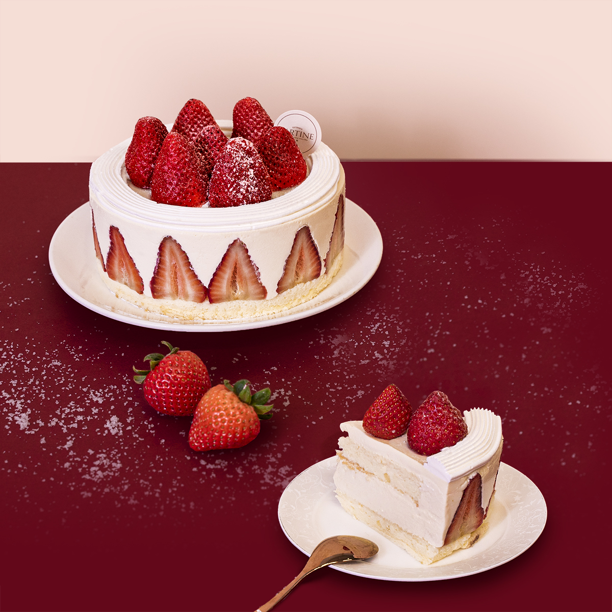 草莓提拉米蘇 6吋【草莓蛋糕/草莓甜點】