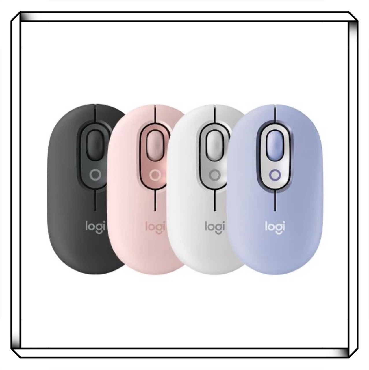 Logitech 羅技 POP MOUSE 無線藍芽滑鼠