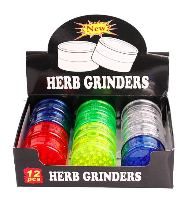 Acrylic Grinder 壓克力單層款煙草研磨器 55mm