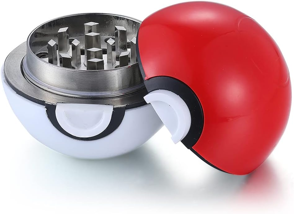 經典卡通造型研磨器 Poke Ball Grinder 55mm - 寶可夢球 / 七龍珠 / 皮卡丘