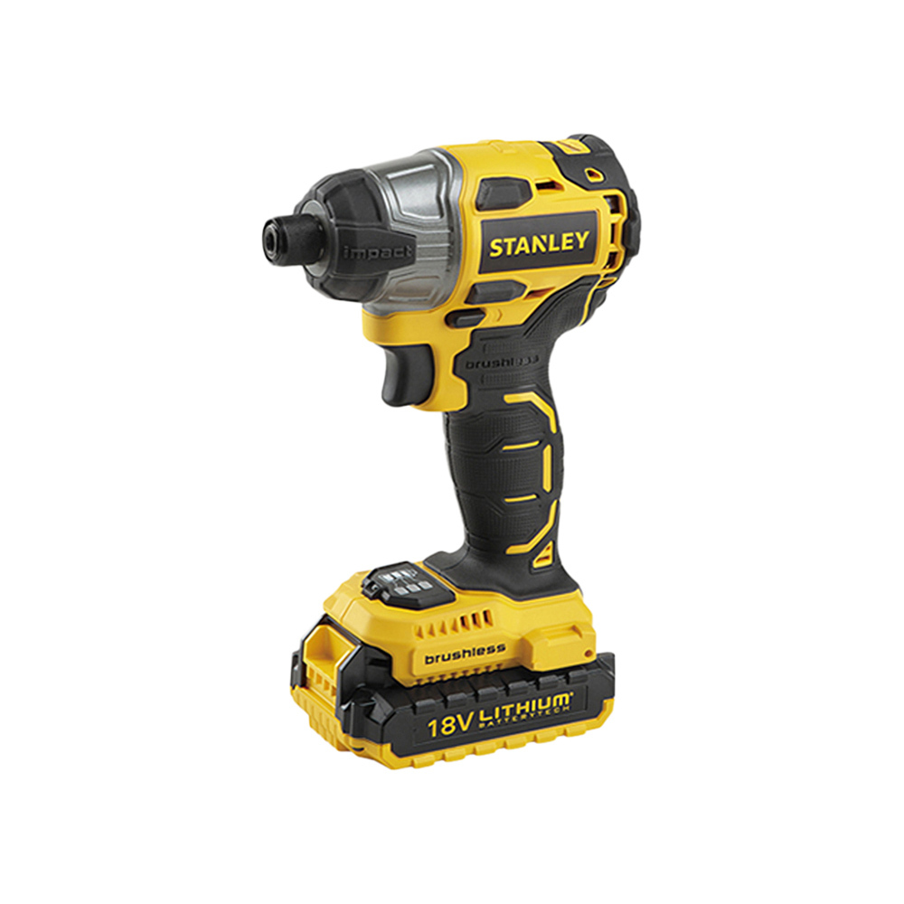 美國 史丹利 STANLEY 20V Max (18V) 鋰電無碳刷衝擊起子機 ST-SBI201D2K