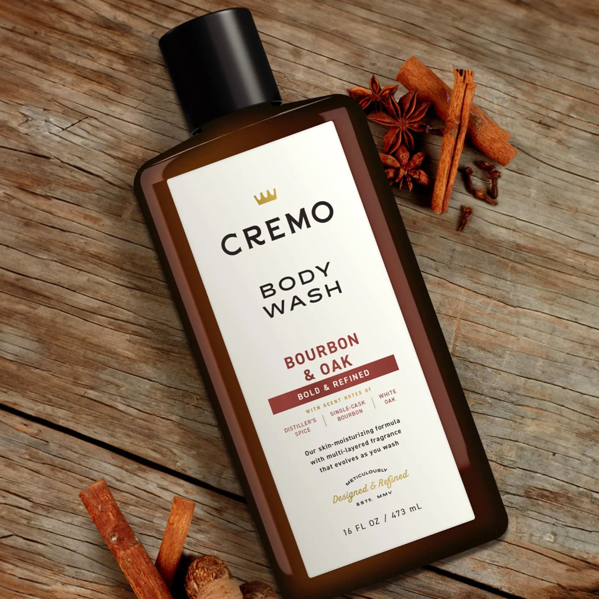 美國 Cremo - 香水沐浴露（波本威士忌橡木桶）