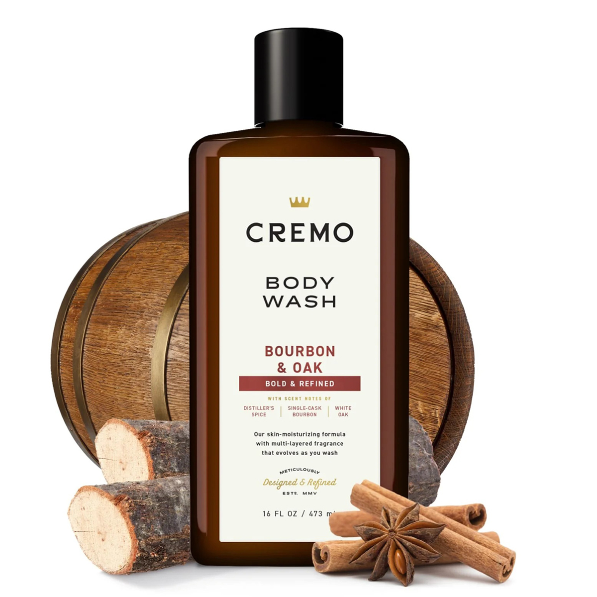 美國 Cremo - 香水沐浴露（波本威士忌橡木桶）