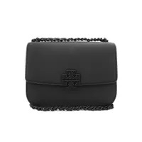 [S] TORY BURCH BRITTEN MATTE CONVERTIBLE HANDBAG,MATTE BLACK, 146256-001 (STB704)