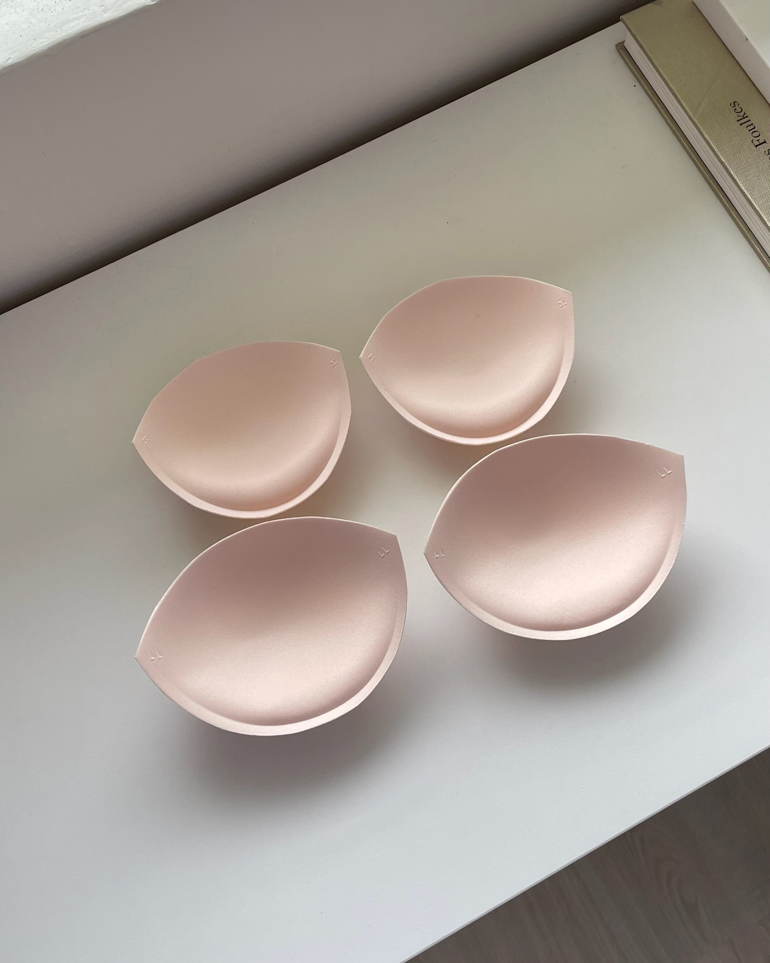 兩片式渾圓胸墊