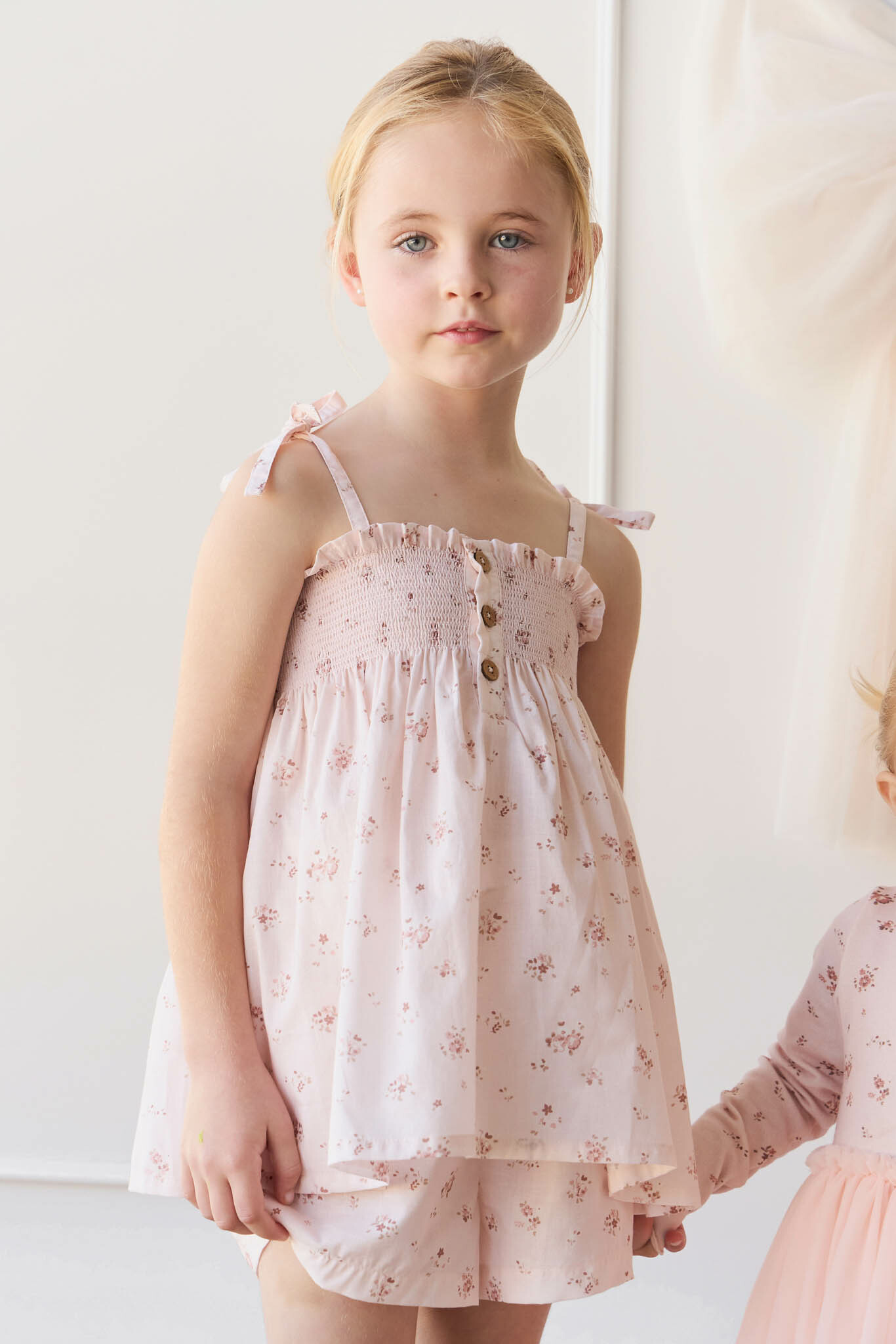 【預購】JAMIE KAY - Organic Cotton Emelia Short（Petite Fleur Soft Peony）