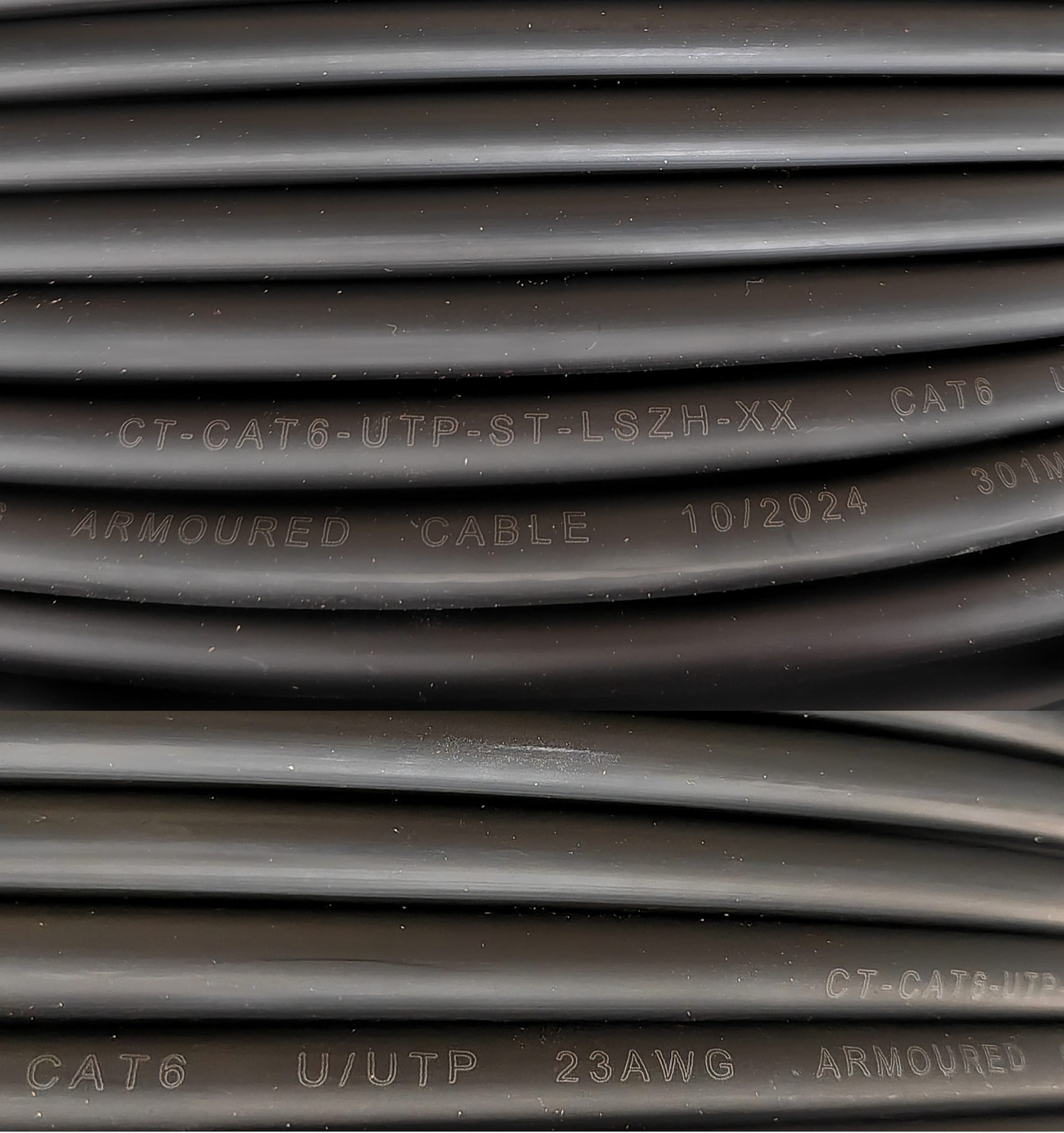 CA611 CT CAT 6 Armoured  Steel Tape Lan Cable