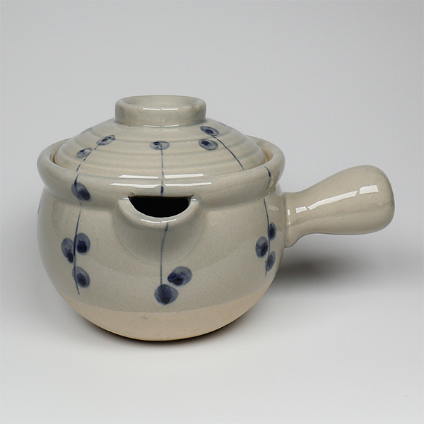 水玉 8號 行平鍋 片手土鍋