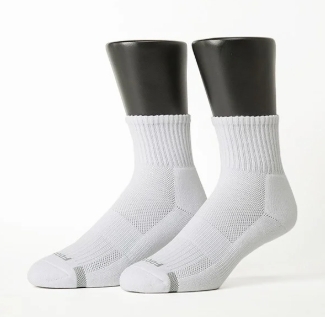 【Footer】單色運動逆氣流氣墊襪 T11