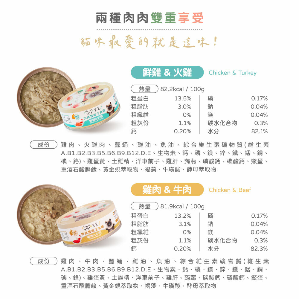 貪貪肉絲罐成分