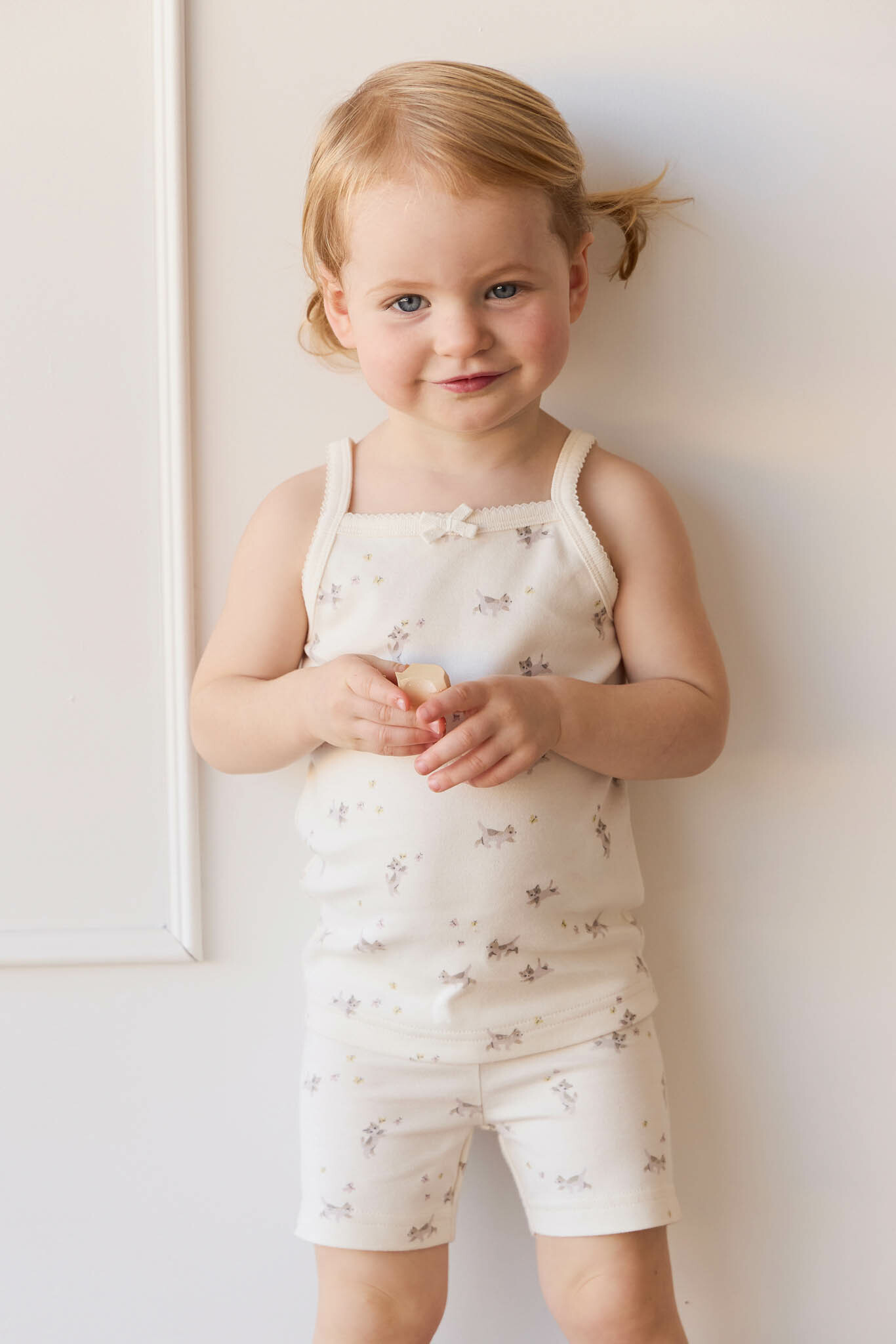 【預購】JAMIE KAY - Organic Cotton Everyday Bike Short（Playful Kittens）