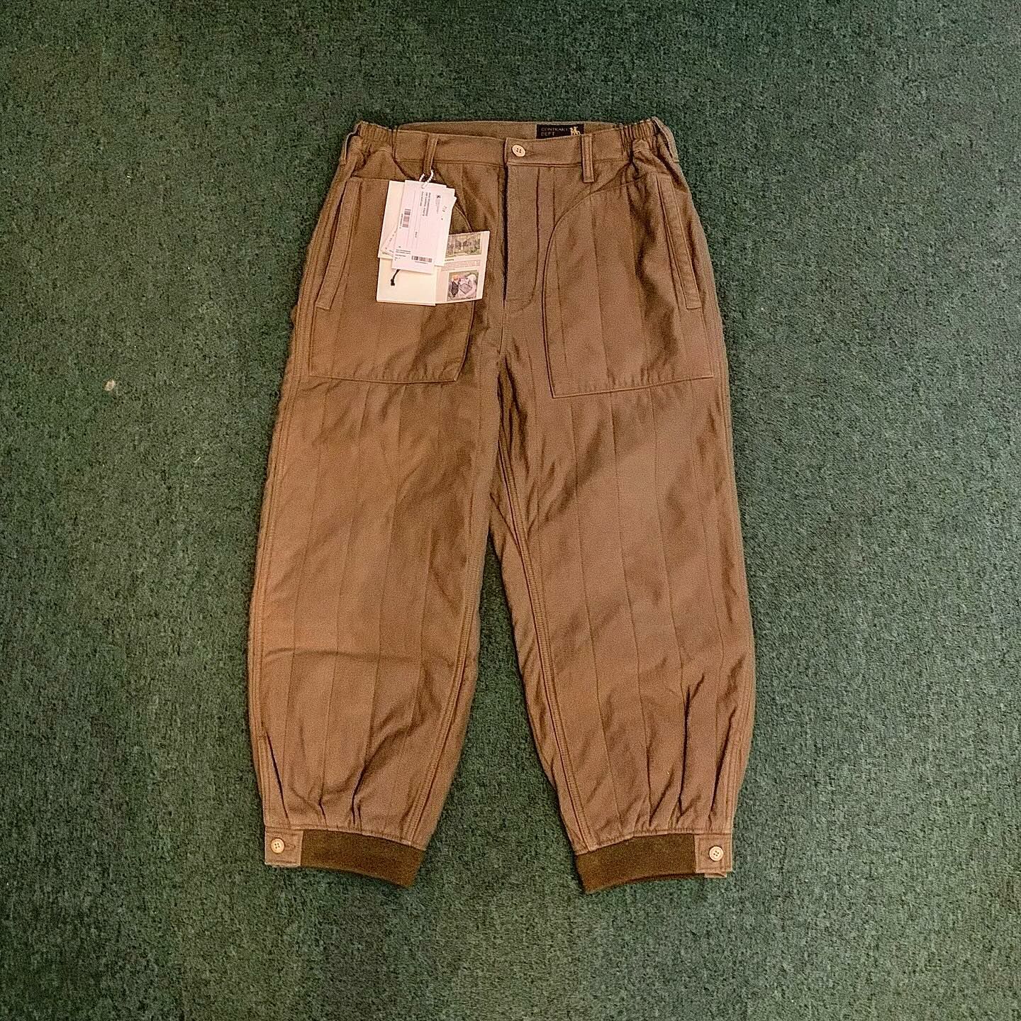 VISVIM 2024 A/W CONTRARY DEPT HW CARROL PANTS *NATURAL DYE - MUSTARD SIZE 2 IN STOCK NOW (現貨發售中)