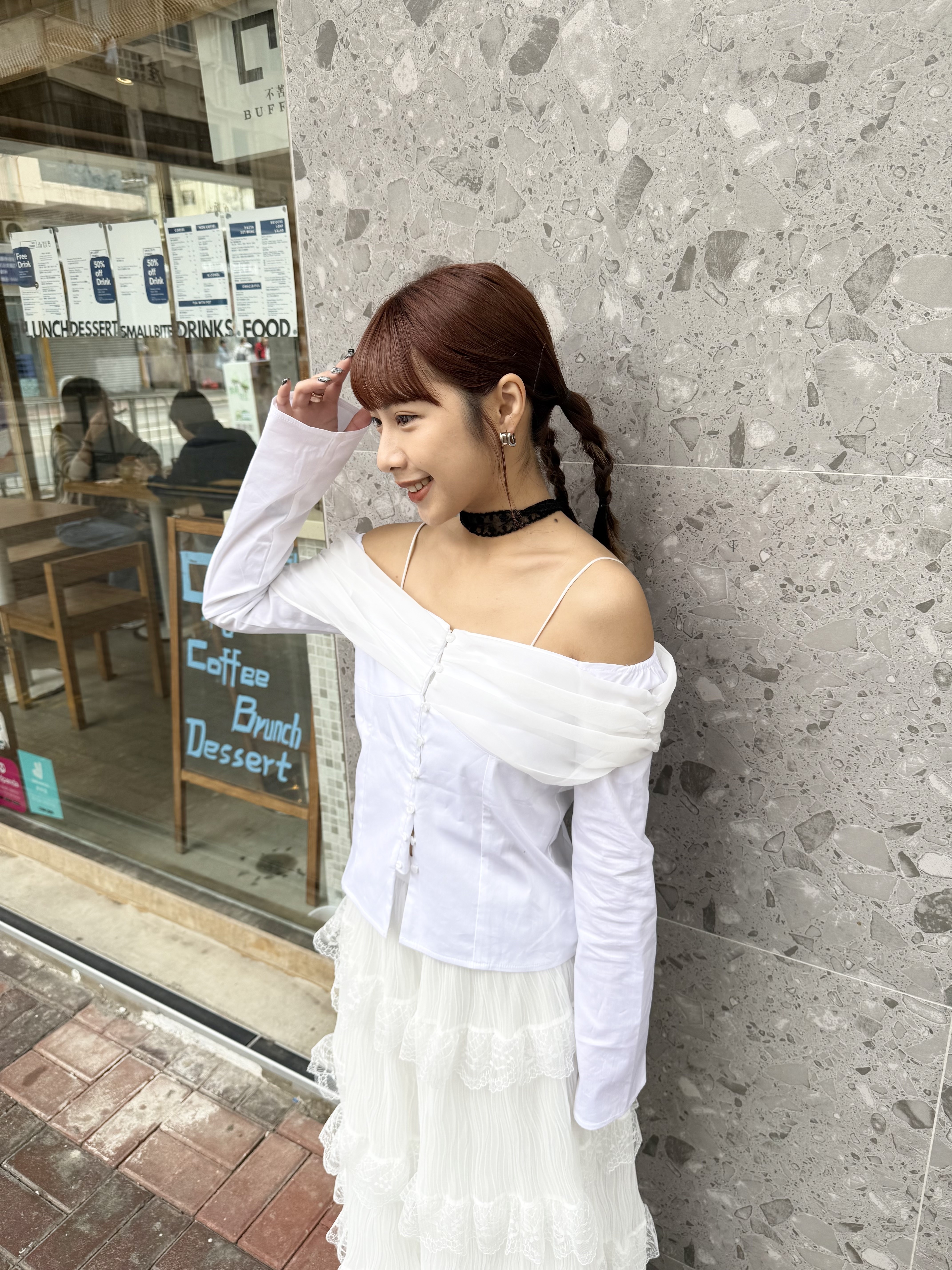 必買！仙氣紗紗平口TOP