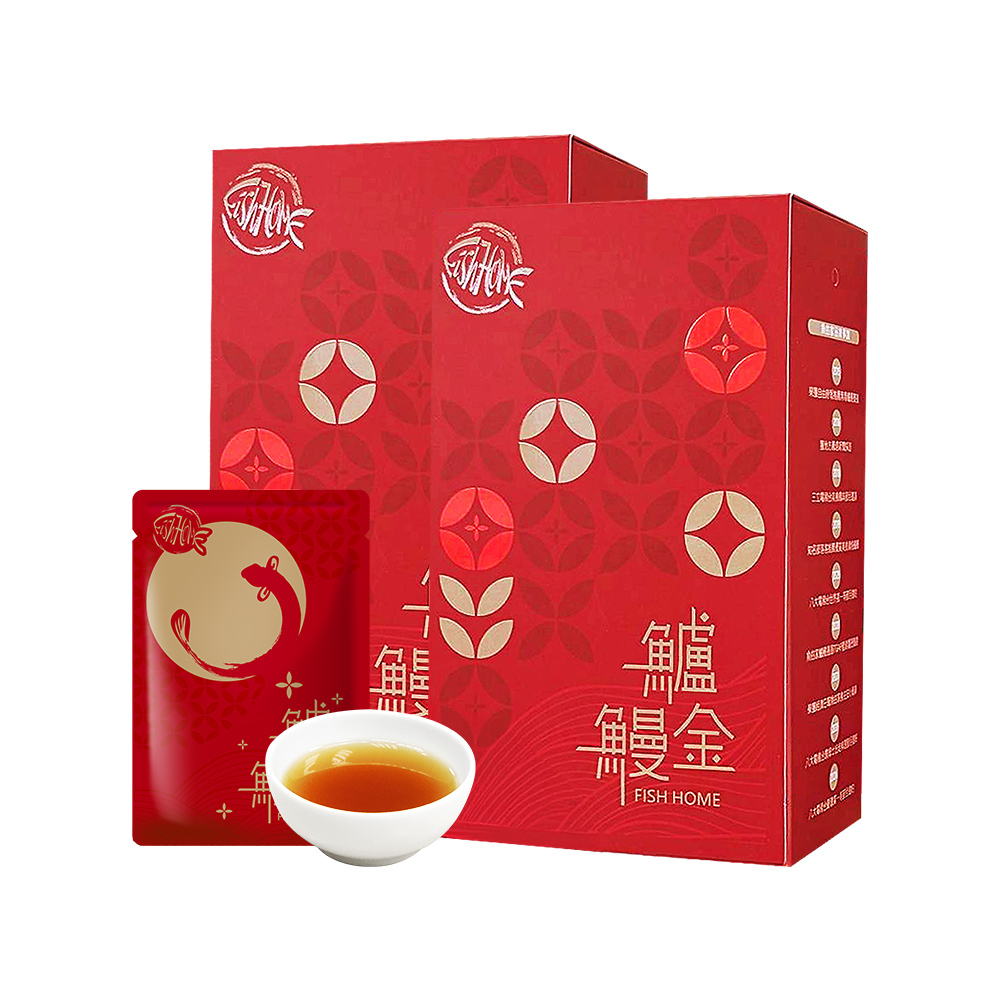 【魚的家】金線蓮鱸鰻精x2盒(12包)(結帳再享9折優惠)