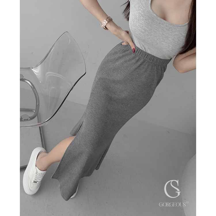 G9559 現貨「(夏版) 3.0長腿必購軟糯長裙」