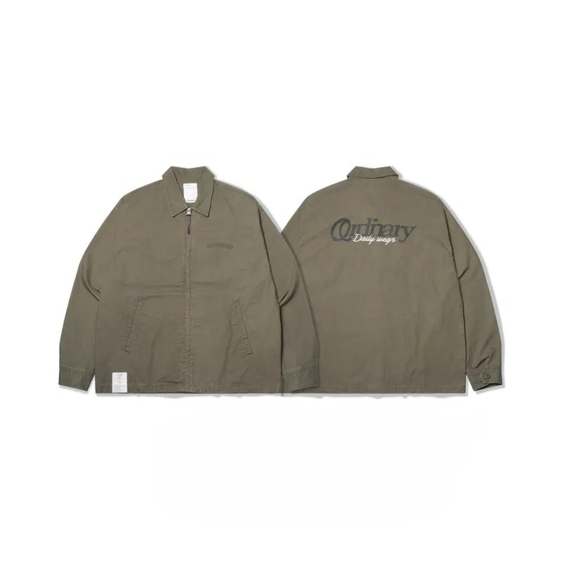 ORDINARY 復古水洗工作夾克
