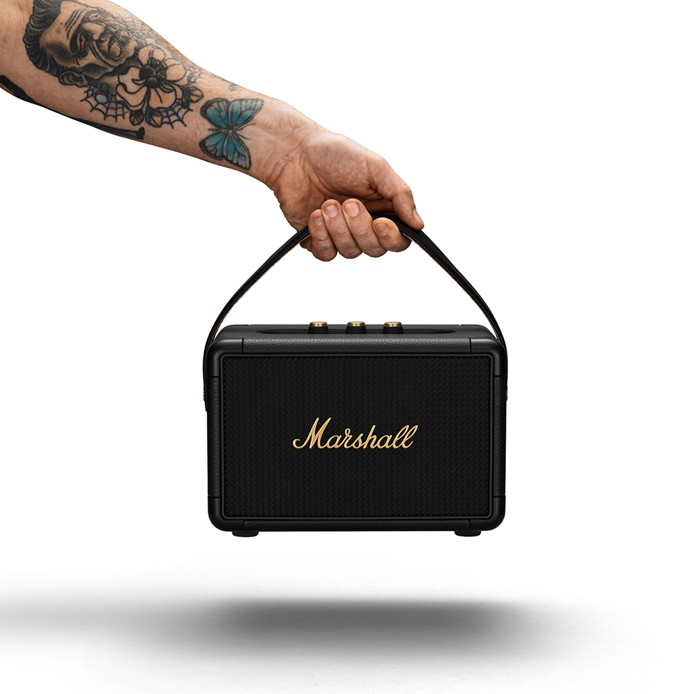 【Marshall】Kilburn II 攜帶式藍牙喇叭- 古銅黑