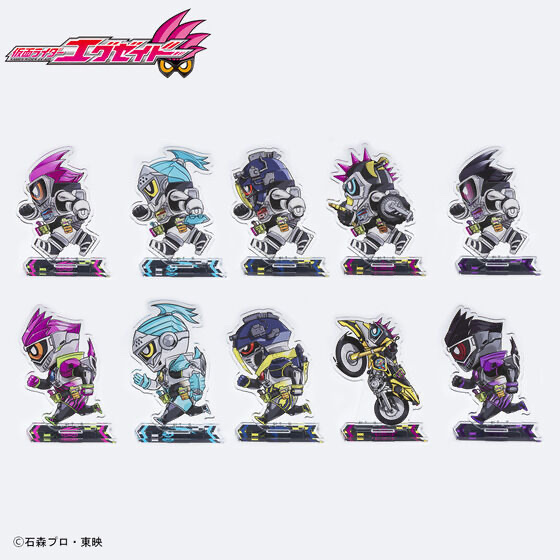 233745 Pbandai 預訂 2025/9月 仮面ライダーエグゼイド　走るデフォルメシリーズ　アクリルスタンド