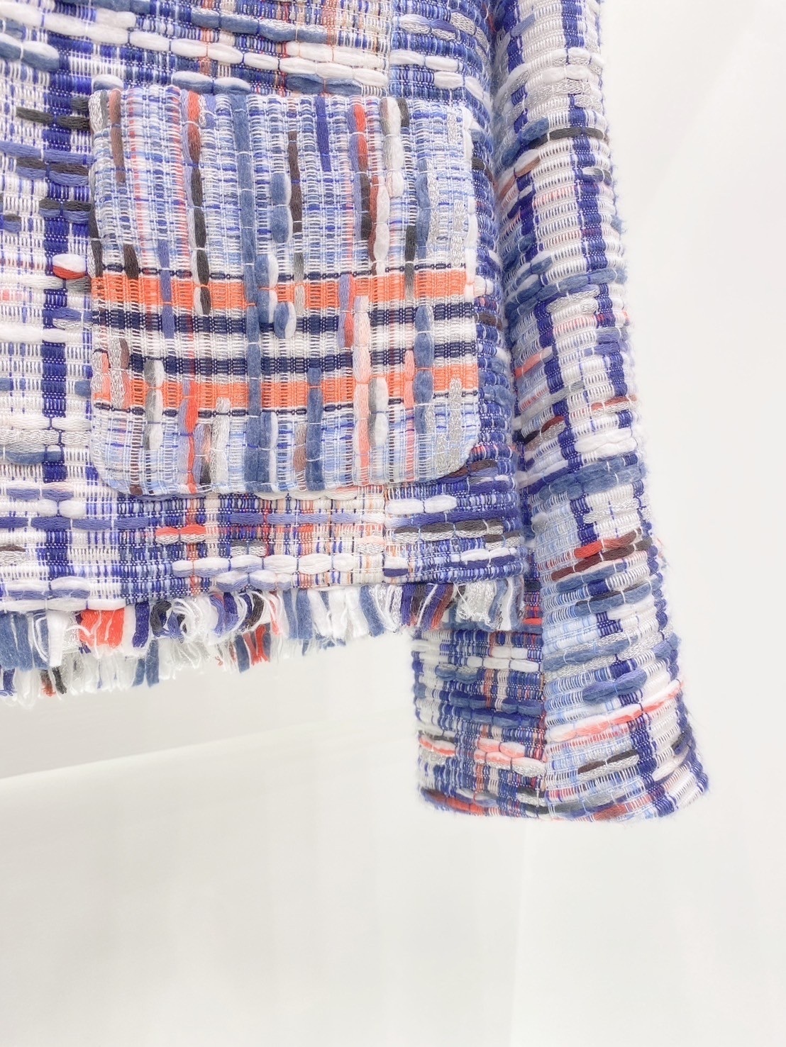 流蘇邊軟呢外套