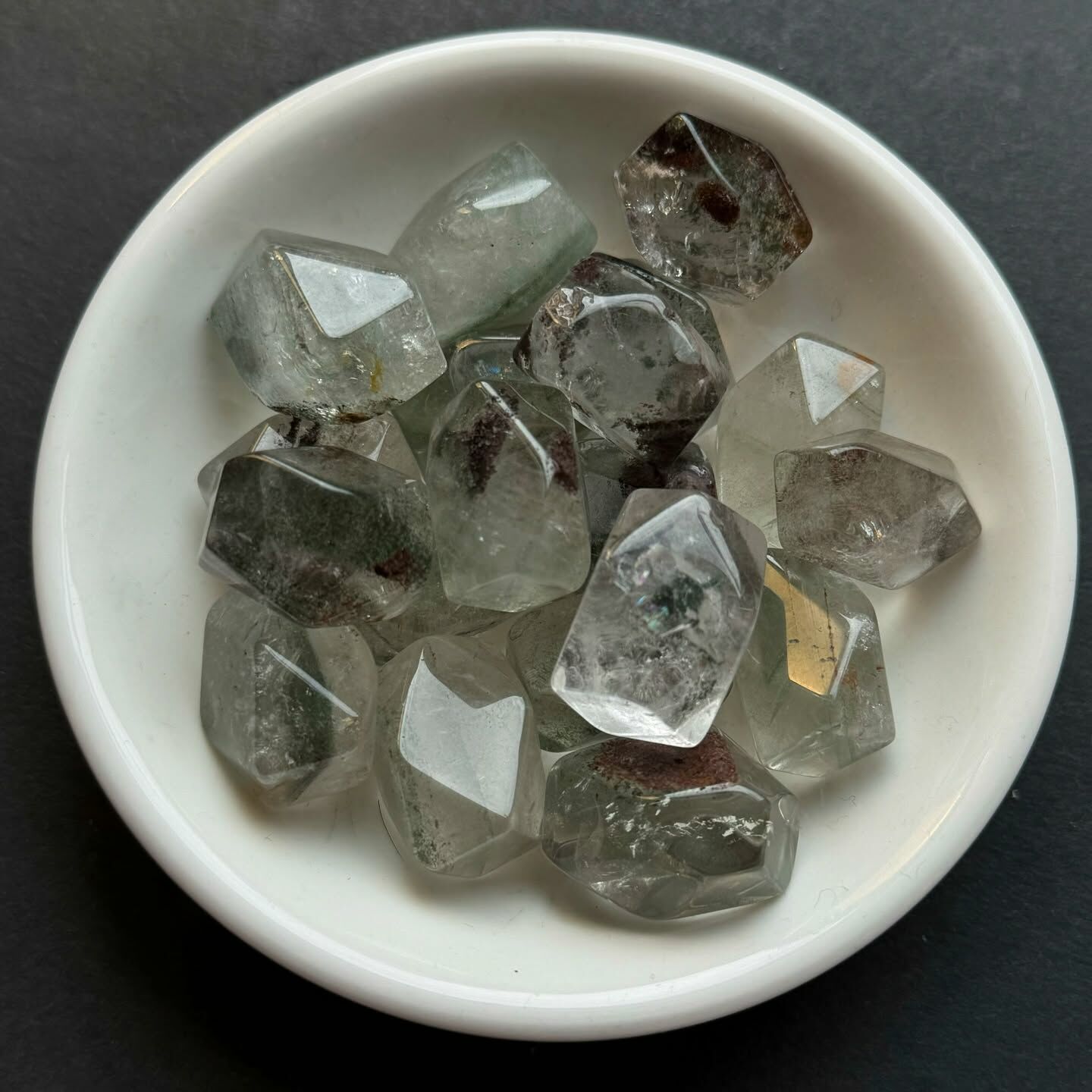 [原石] 幽靈水晶 小隨行