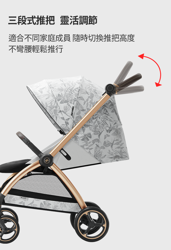 orsa時尚外觀 三段式推把