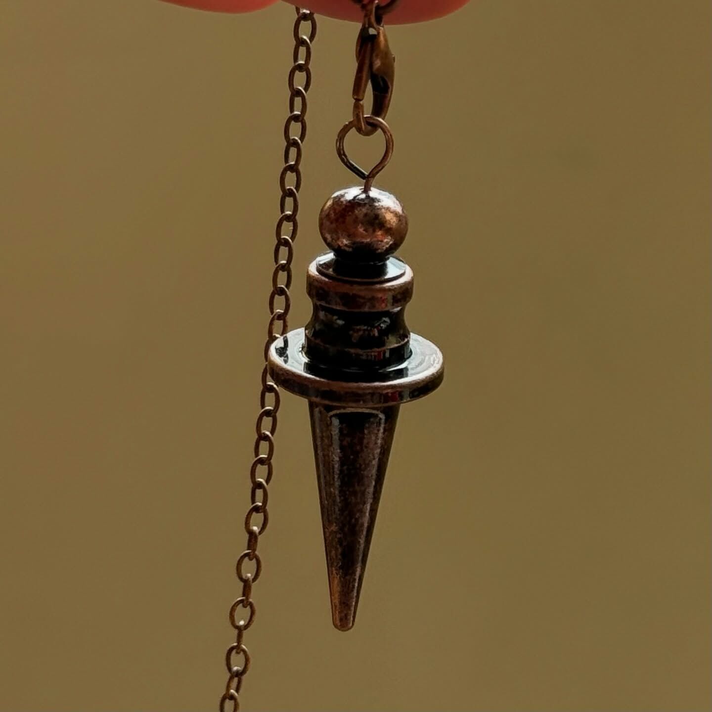 [原石] 黃銅靈擺