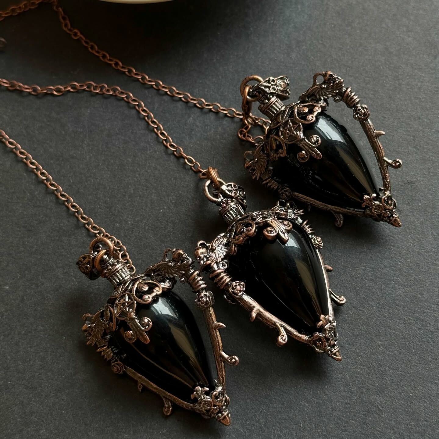 [原石] 黑曜石 水晶靈擺