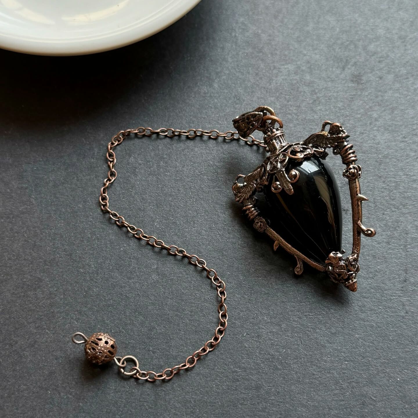 [原石] 黑曜石 水晶靈擺