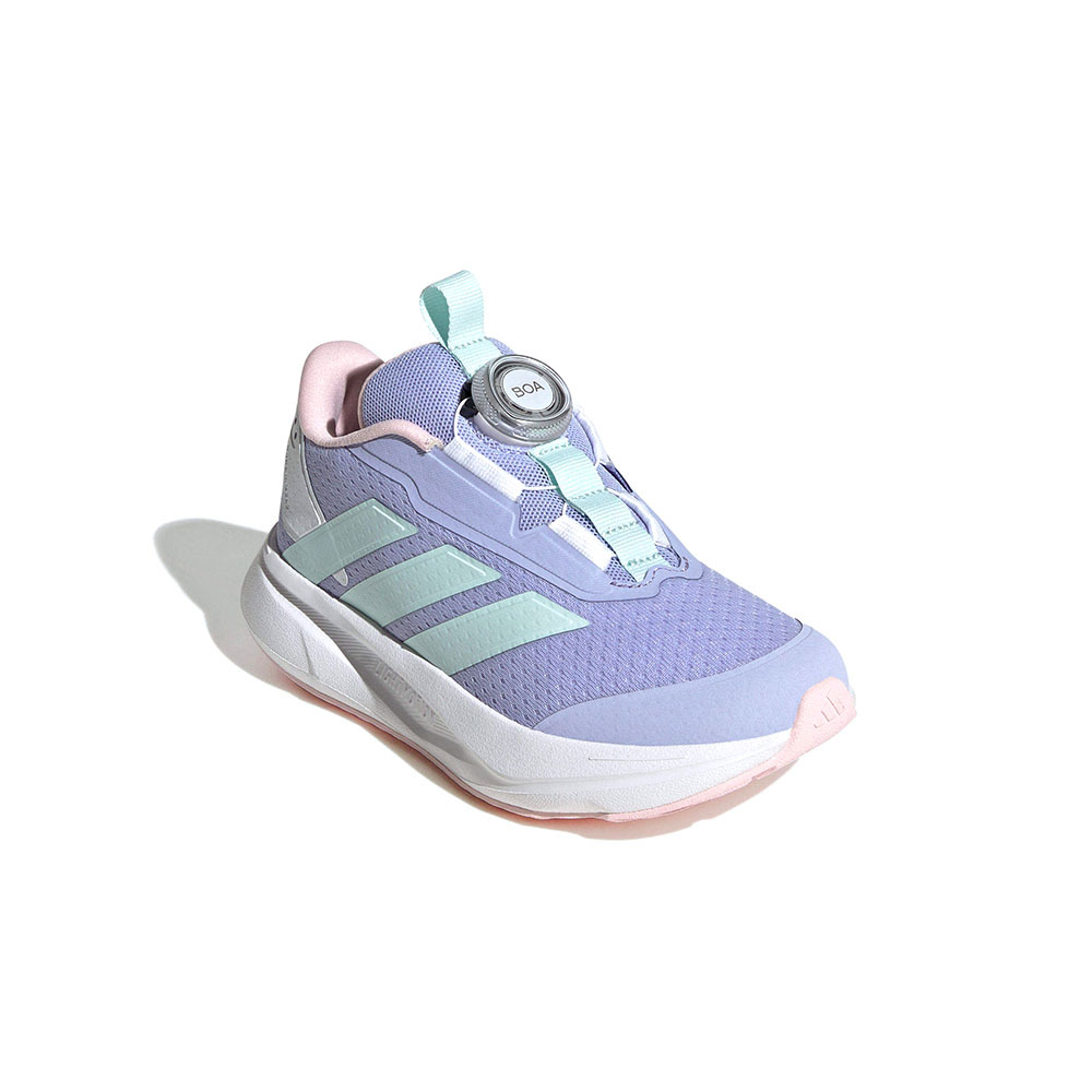 Adidas Duramo SL2 Boa 中童 童鞋 紫白色 運動 休閒 旋鈕鬆緊 小朋友 跑鞋 慢跑鞋 IH3606