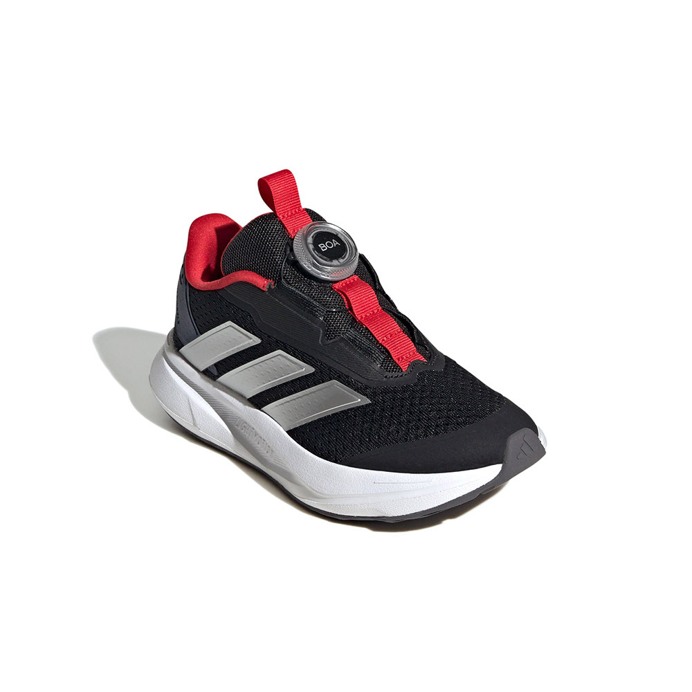 Adidas Duramo SL2 Boa 中童 童鞋 黑紅色 運動 休閒 旋鈕鬆緊 小朋友 跑鞋 慢跑鞋 IH3603