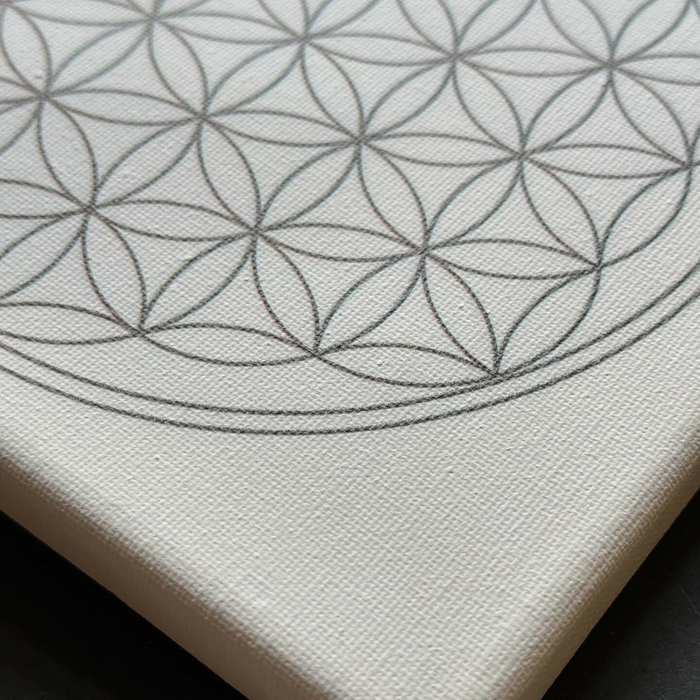 [原石] 靈性圖騰 生命之花 掛飾 布框 可DIY貼水晶