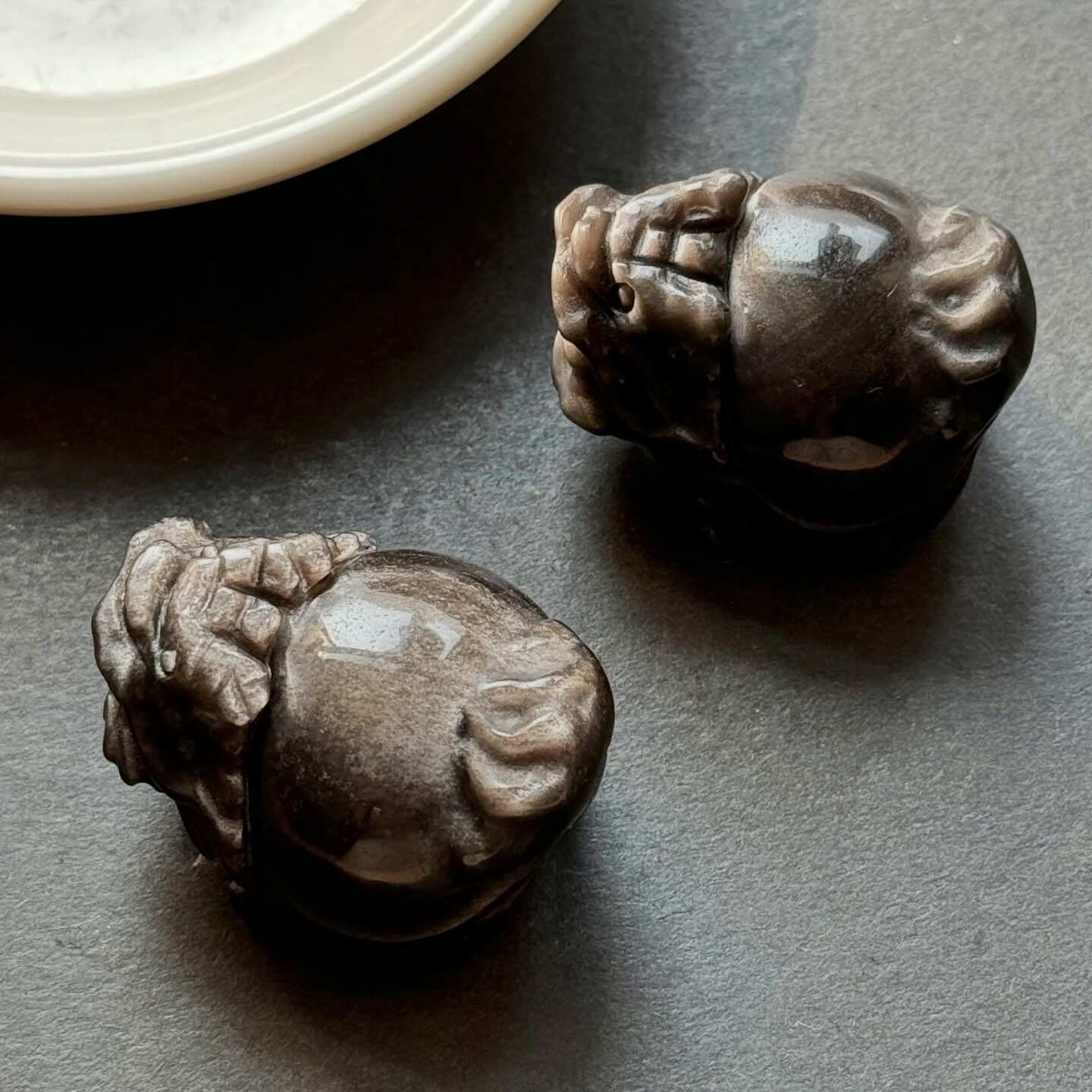 [原石] 銀曜石 龍龜