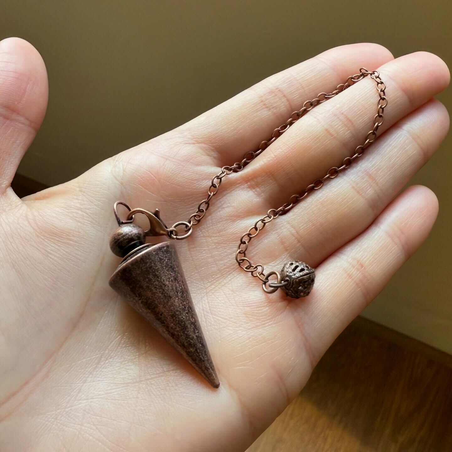 [原石] 黃銅靈擺