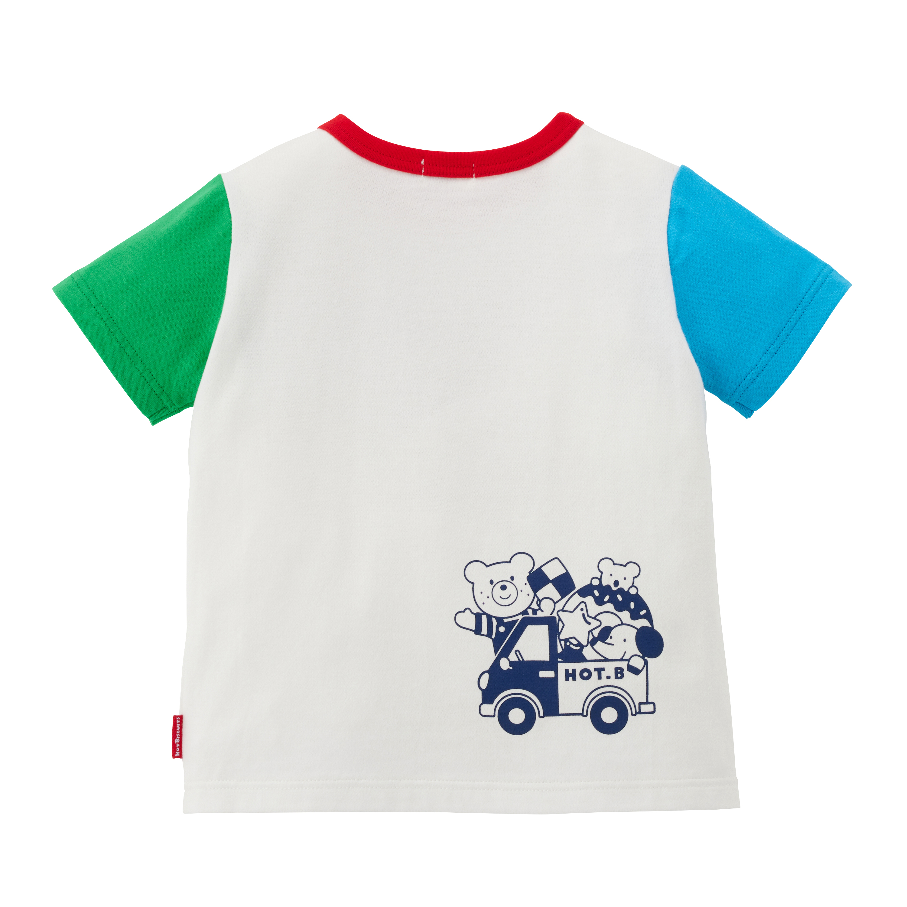 HB 小車撞色短袖T-SHIRT