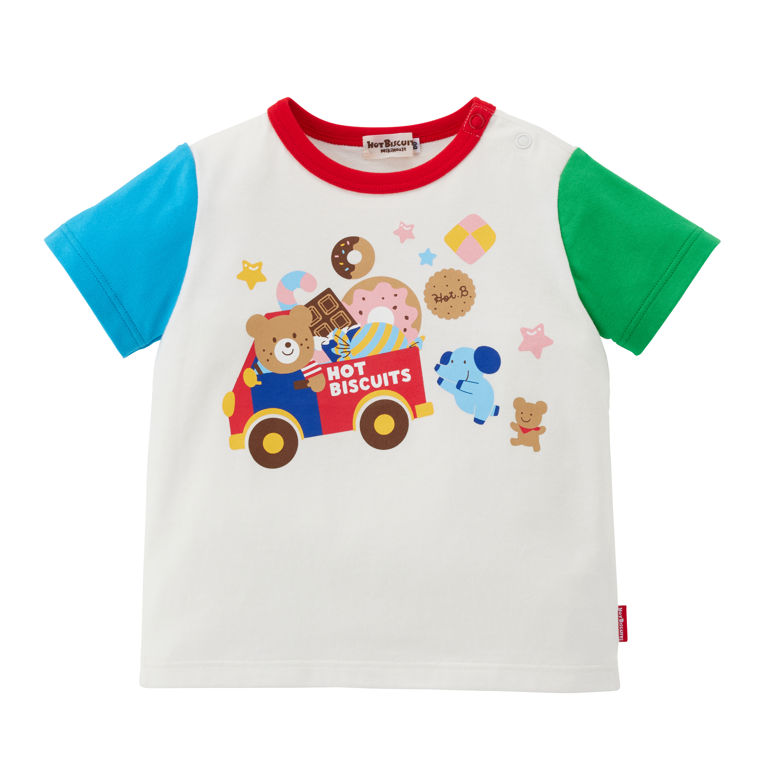 HB 小車撞色短袖T-SHIRT